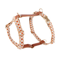HKM-018259 I-shaped Pet Chest Harness with Matching Leash and Collars in Various Colors