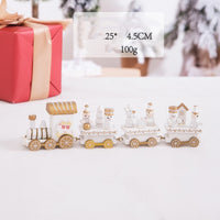 HKM-018515 Christmas Wooden Calendar Scene Decoration Toy - Single Pack