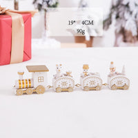 HKM-018515 Christmas Wooden Calendar Scene Decoration Toy - Single Pack