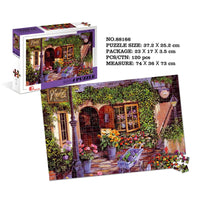 HKM-018643 300-Piece Educational Jigsaw Puzzle for Kids and Adults – Cartoon Design, 37x25cm, Ideal for Ages 8+