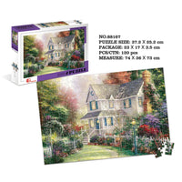 HKM-018643 300-Piece Educational Jigsaw Puzzle for Kids and Adults – Cartoon Design, 37x25cm, Ideal for Ages 8+