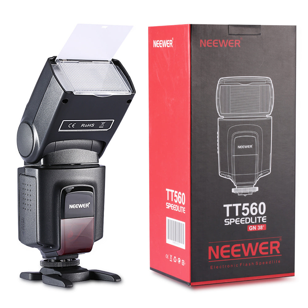 HKM-018643 TT560 Flash Speedlite for Nikon and Panasonic Cameras with Multi-Mode Power Control and Battery Management