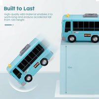 HKM-018707 Driving Simulation School Bus Toy for Pretend Play – Ages 5 to 13, Plastic Model