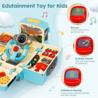 HKM-018707 Driving Simulation School Bus Toy for Pretend Play – Ages 5 to 13, Plastic Model