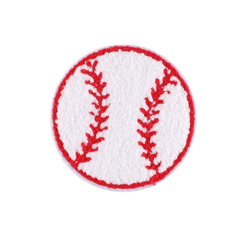 HKM-018835 Towel Embroidery Circular Cloth Label for Crafting and Home Decor