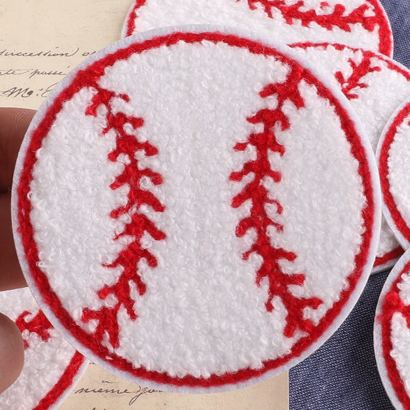HKM-018835 Towel Embroidery Circular Cloth Label for Crafting and Home Decor