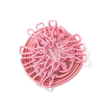 HKM-018899 Compact Outdoor Travel Clothesline - 185.2cm with Durable Clips (1.8 x 5.5cm)