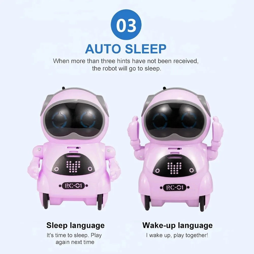 HKM-018899 Interactive Talking Robot with Voice Recognition, Singing, Dancing, and Storytelling for Kids