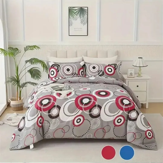 HKM-019219 Elegant 3-Piece Queen Quilt Set for Stylish Bedroom Decor