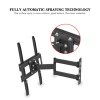 HKM-019411 32-65 Inch TV Wall Mount Bracket with Adjustable Tilt, Load Capacity 35kg, Space-Saving Design