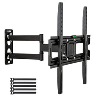 HKM-019411 32-65 Inch TV Wall Mount Bracket with Adjustable Tilt, Load Capacity 35kg, Space-Saving Design
