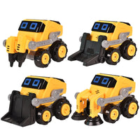 HKM-019475 Remote Control Engineering Stunt Car - 2.4G 6-Channel RC Truck for Indoor and Outdoor Fun, Ages 5 and Up