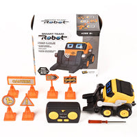 HKM-019475 Remote Control Engineering Stunt Car - 2.4G 6-Channel RC Truck for Indoor and Outdoor Fun, Ages 5 and Up
