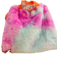 HKM-019475 Warm Thickened Velvet Dog Winter Clothing in Orange - Available Sizes XS to XXL