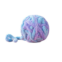 HKM-019667 Pet Silent Cat Toy, Wool Ball, Cat Toy Ball, Plush, Boring, Durable, Teeth Grinding, Playing With Little Cats, Chewing, Cat Toy Stick