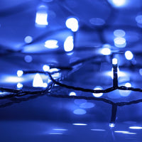 HKM-019859 400 LED Indoor/Outdoor String Lights, 40m with 8 Lighting Effects in Various Colors