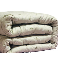 HKM-020051 Extra Thick Bean Green Chemical Fiber Quilt for All Seasons