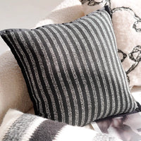 HKM-020179 Black and White Houndstooth and Checkerboard Decorative Pillow Collection, 45x45cm and 30x50cm Options