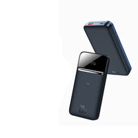 HKM-020243 10000mAh Magnetic Wireless Fast Charging Power Bank with Digital Display, 20W PD/QC