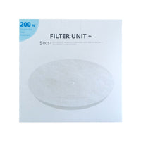 HKM-020243 Water Dispenser Filter Replacement Element – Compatible with Third-Generation Models, White (1 or 5 Pack)