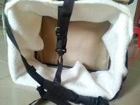 HKM-020243 Waterproof Double Padded Pet Car Bag - Green Canvas, 35cm x 25cm x 20cm