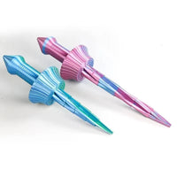 HKM-020307 3D Printed Retractable Sword Toy for Kids - Role Play and Pretend Play Fidget Tool