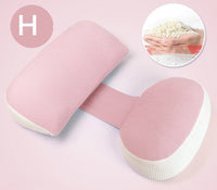 HKM-020371 U-Shaped Latex Waist Pillow for Side Sleep Support in Various Colors
