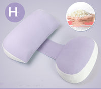 HKM-020371 U-Shaped Latex Waist Pillow for Side Sleep Support in Various Colors