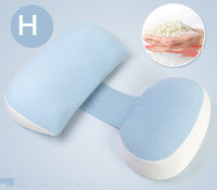 HKM-020371 U-Shaped Latex Waist Pillow for Side Sleep Support in Various Colors