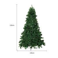 HKM-020499 PVC Christmas Tree Decoration for Window Display – Festive Snowfall Theme