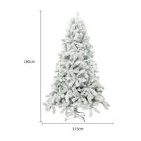HKM-020499 PVC Christmas Tree Decoration for Window Display – Festive Snowfall Theme