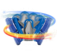 HKM-020627 2.4GHz Double-Sided Remote Control Stunt Car with Lights and Music - Indoor/Outdoor Fun for Ages 5 and Up