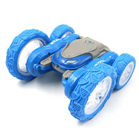 HKM-020627 2.4GHz Double-Sided Remote Control Stunt Car with Lights and Music - Indoor/Outdoor Fun for Ages 5 and Up