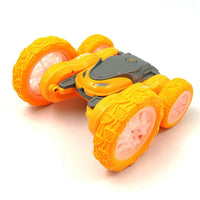 HKM-020627 2.4GHz Double-Sided Remote Control Stunt Car with Lights and Music - Indoor/Outdoor Fun for Ages 5 and Up
