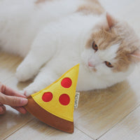 HKM-020819 Catnip Toy Felt Game Handle Funny Cat Artifact