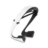 HKM-020883 Wireless Bluetooth Sport Earphones with Stereo Sound in White, Model LF-18