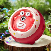 HKM-021011 Automatic Electric Crab Bubble Machine with Musical Sounds and Lights for Kids Ages 2-13