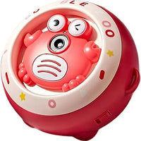 HKM-021011 Automatic Electric Crab Bubble Machine with Musical Sounds and Lights for Kids Ages 2-13