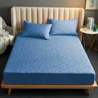 HKM-021011 Quilted Universal Fitted Sheet for Four Seasons - Various Sizes Available