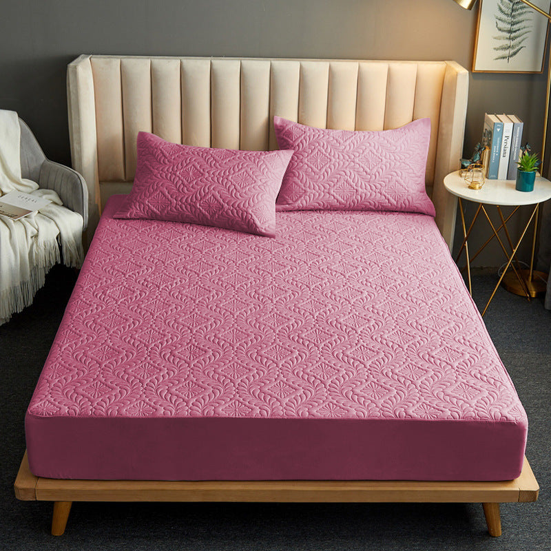 KTX-021011 Quilted Universal Fitted Sheet for Four Seasons - Various Sizes Available