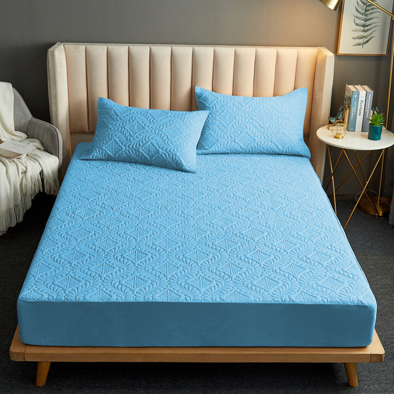KTX-021011 Quilted Universal Fitted Sheet for Four Seasons - Various Sizes Available