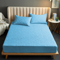 HKM-021011 Quilted Universal Fitted Sheet for Four Seasons - Various Sizes Available