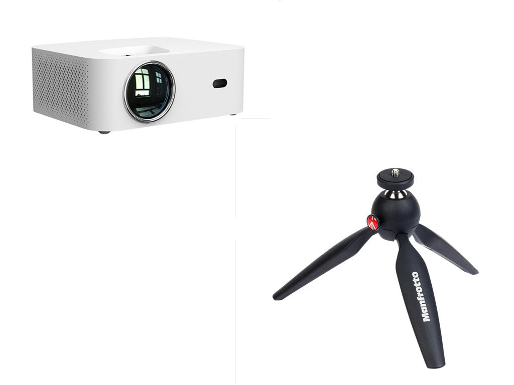 HKM-021075 Ultra HD 4K Portable Projector with Mobile Phone Connectivity - 5000 Lumens, 40-120 Inch Projection