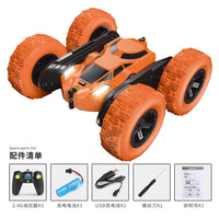 HKM-021203 2.4G Double-Sided Remote Control Stunt Car with 360 Degree Rotation for Indoor and Outdoor Fun