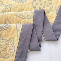 HKM-021203 Cotton Three-Layer Multi-Purpose Nap Shawl for Home and Office Use in Various Sizes