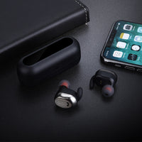 HKM-021267 M9 TWS Wireless Bluetooth Sports Headset with Built-in Microphone and Noise Reduction