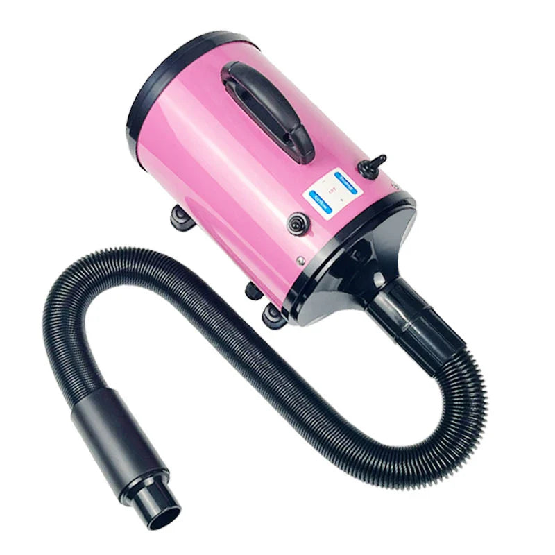 KTX-021459 High Velocity Low Noise Pet Dryer for Cats and Dogs - 3200W Metal Surface Blower
