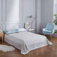 HKM-021523 Cotton Twill Printed Bedding Sheets - Simple Style, Semi-Reactive Dye Process