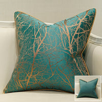 HKM-021587 Elegant European Style Striped Pillowcase - Simple Modern Cushion Cover for Home Decor