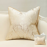 HKM-021587 Elegant European Style Striped Pillowcase - Simple Modern Cushion Cover for Home Decor